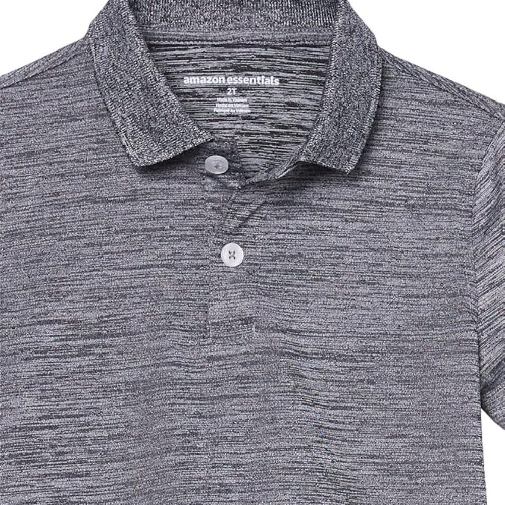 NWOT Amazon Essentials Boys Active Performance Polo Shirts